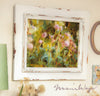 Fine art floral oil paintings by Maria Waye, rustic country charm art for simple modern and classic decor, cheerful, joyful and colorful oil paintings of flowers, nature and gardens. Weeds, wildflowers, botanical art are my favorite subject matters. I'm inspired by their colors, shapes and character. 