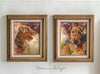 Custom Portrait Oil Painting 8x10" One pet or person (20.32x25.4 cm)