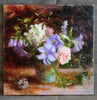 "Garden Gathering" Original Oil Painting