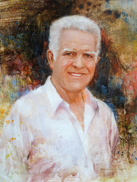 Custom Portrait Oil Painting 12x16