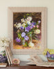 "Mid-Summer Blooms of Allure and Mystery" Original Oil Painting