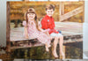 Custom Portrait Oil Painting 18x24" Two people or pets (40.64x50.8 cm)