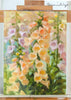 "Foxglove Fancy" Original Oil Painting