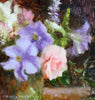 "Garden Gathering" Original Oil Painting