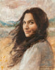 Custom Portrait Oil Painting 11x14" One person or pet (28x35 cm)