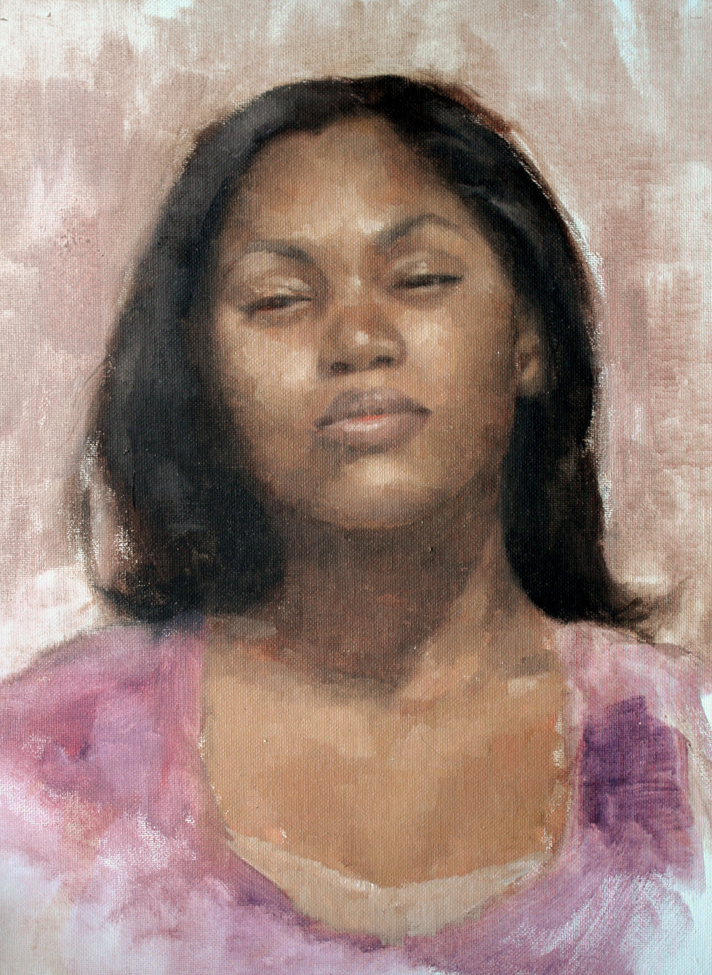 Custom Portrait Oil Painting 12x16